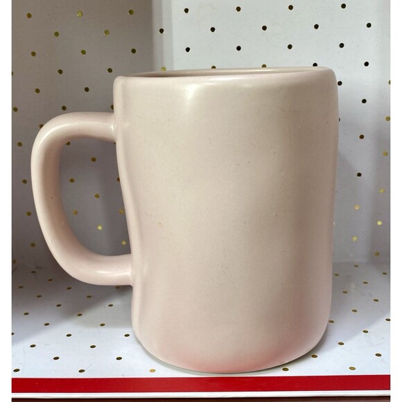 Rae Dunn Artisan Collection PERFECT MATCH Pink Salmon Coffee Mug Cup Decor - Picture 3 of 7